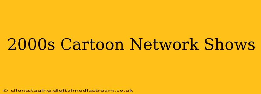 2000s Cartoon Network Shows