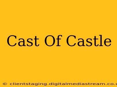 Cast Of Castle