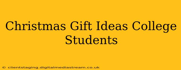 Christmas Gift Ideas College Students