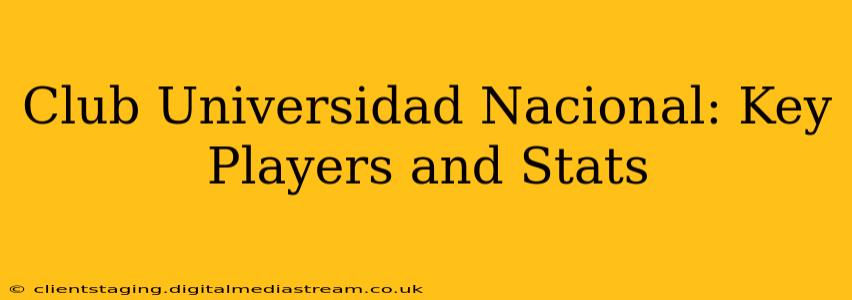 Club Universidad Nacional: Key Players and Stats