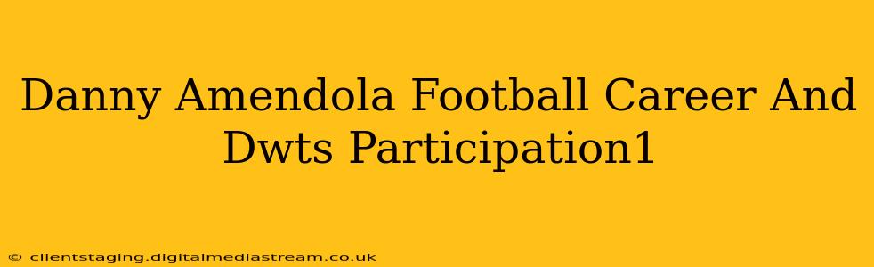 Danny Amendola Football Career And Dwts Participation1
