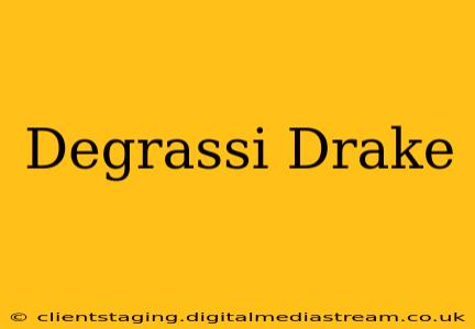Degrassi Drake