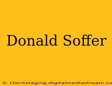 Donald Soffer