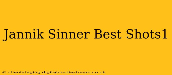 Jannik Sinner Best Shots1