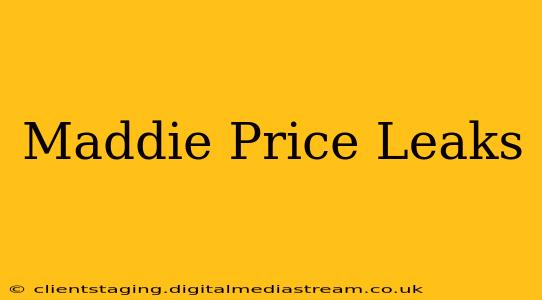 Maddie Price Leaks
