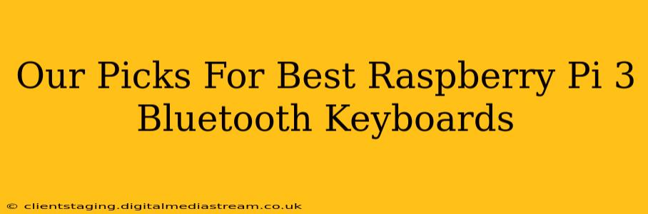 Our Picks For Best Raspberry Pi 3 Bluetooth Keyboards