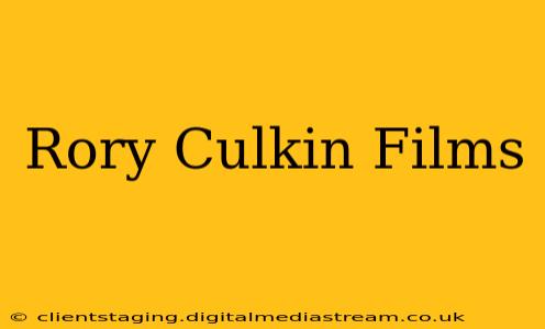 Rory Culkin Films