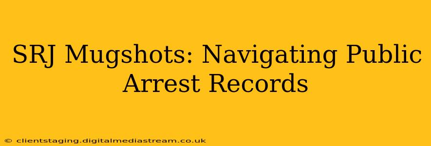 SRJ Mugshots: Navigating Public Arrest Records