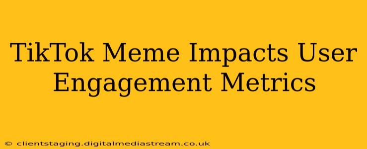 TikTok Meme Impacts User Engagement Metrics