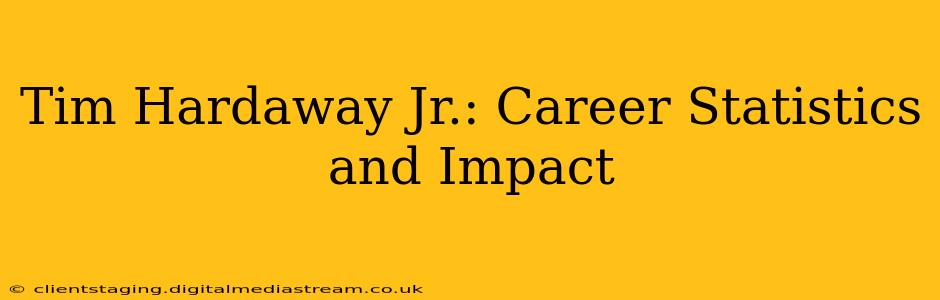 Tim Hardaway Jr.: Career Statistics and Impact