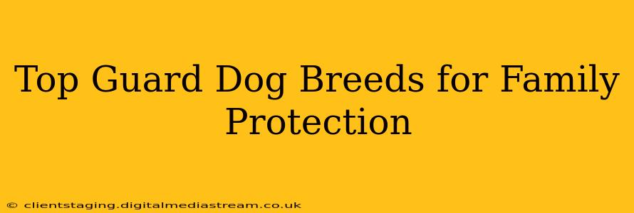 Top Guard Dog Breeds for Family Protection