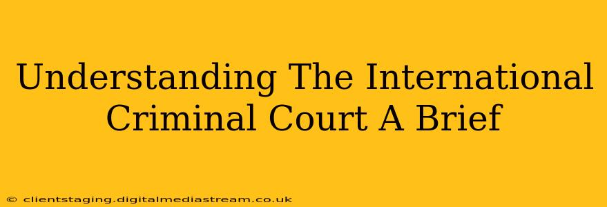 Understanding The International Criminal Court A Brief