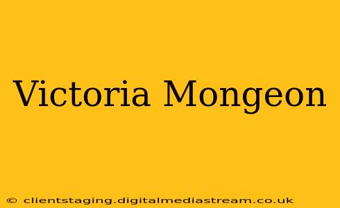 Victoria Mongeon