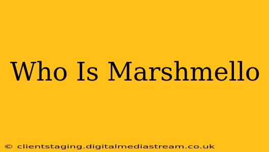 Who Is Marshmello