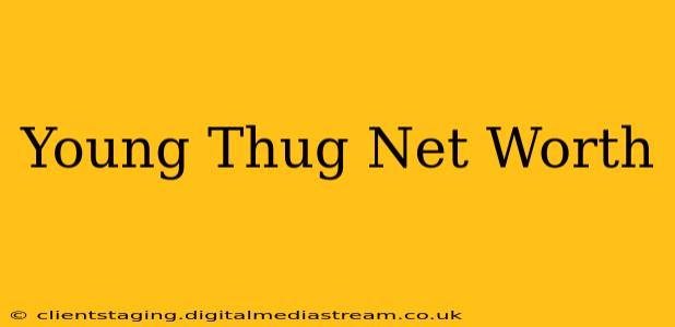 Young Thug Net Worth